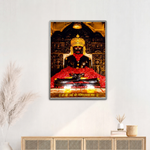 Neminath Bhagwan LED Photo Frame | 12×17 Inch | Silver Border