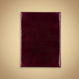 Girnar Shankh Embroidered Devotional Diary - Maroon
