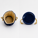 Girnar Neminath Pearl Potli(Blue)
