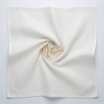 Girnar Gold Embroidered White Rumal