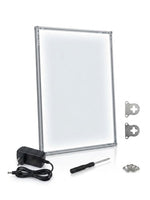 Neminath Bhagwan LED Photo Frame | 12×17 Inch | Silver Border