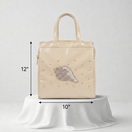 Samyak Premium Shankh Tote Bag – Ivory
