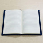 Girnar Pearl Zardozi Paisley Embroidered Velvet Notebook | Handcrafted Diary