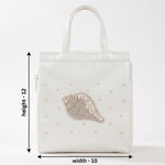 Samyak Premium Shankh Tote Bag – White