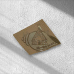 Girnar Sticker Hindi (Gold & Silver)