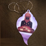 Girnar Neminath Bhagavan shank shape (front & Back) car hanging