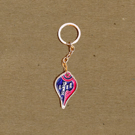 Girnar Key Chain (2 side Hindi) - Girnar Darshan Jain devotional product
