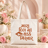 Girnar Darshan – Devotional Cotton Tote Bag