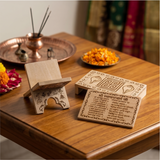 Girnar Tirth wooden Sthapna Ji - Girnar Darshan scripture stand