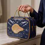 Girnar Dham Handbag – Navy Blue