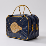 Girnar Dham Handbag – Navy Blue