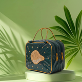 Girnar Dham Handbag – Emerald Green