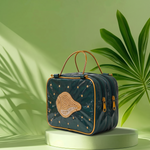 Girnar Dham Handbag – Emerald Green
