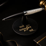 Chalo Girnar Chale float chrome pen - Girnar Darshan Jain gift