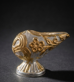 Gold-Silver Shankh Kalash