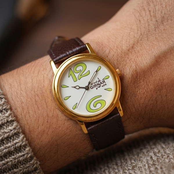 Girnar Wrist Watch - Girnar Darshan Jain devotional product