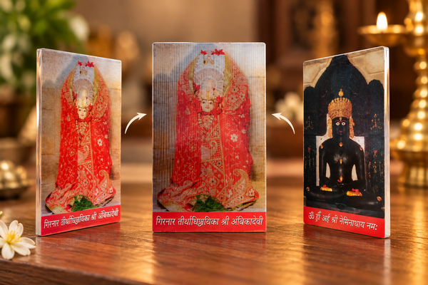 Neminath Dada & Ambika Devi Photo (3D)
