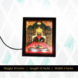 Neminath Bhagwan Light Frame (14×12 inch)