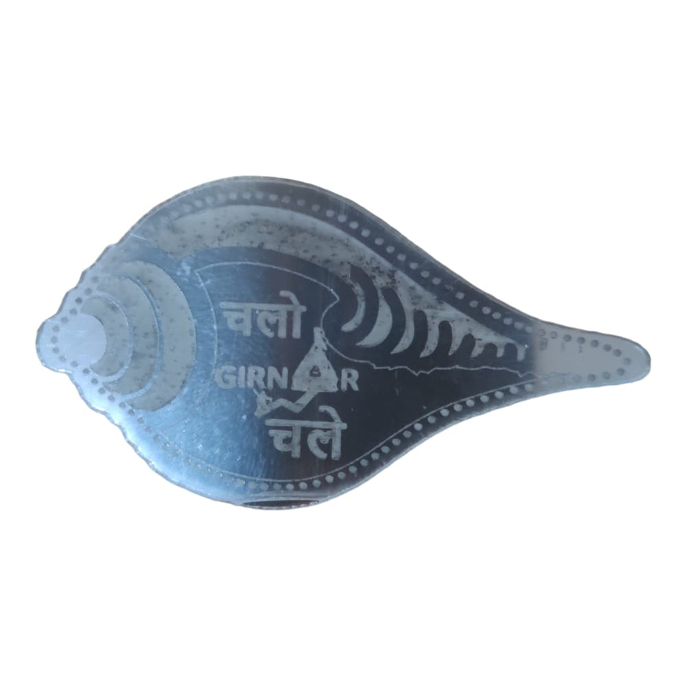Girnar Sticker (Silver, hindi) - Girnar Darshan Jain devotional product
