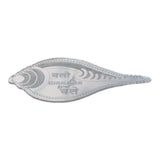 Girnar Shank Sticker (Silver, hindi)
