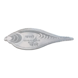 Girnar Shank Sticker (Silver, hindi)