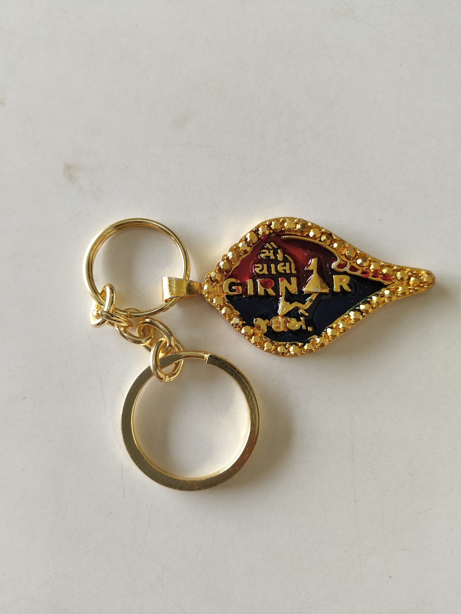 Girnar Key Chain (1 side design | Gujarati)