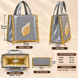 Girnar Shankh Silver Devotional  Bag
