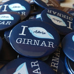 I Adore Girnar -  Badge