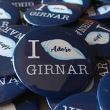 I Adore Girnar -  Badge