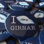I Adore Girnar -  Badge