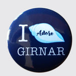 I Adore Girnar -  Badge