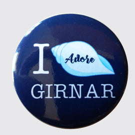 I Adore Girnar -  Badge