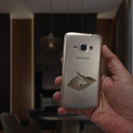 Girnar Mobile Sticker Gold _GUJ (2 varients)