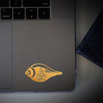 Girnar Mobile Sticker (Gold, Gujarati)