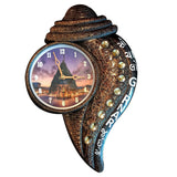 Girnar Conch Wall Clock