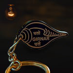 Chalo Girnar Chale Black Keychain