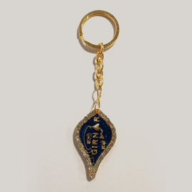 Dual Colour Diamond Keychain- Hindi