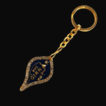 Dual Colour Diamond Keychain- Hindi